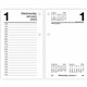 At-A-Glance Loose-Leaf Desk Calendar Refill withTabs - Standard Size - Julian Dates - Daily - 12 Month - January 2025 - December