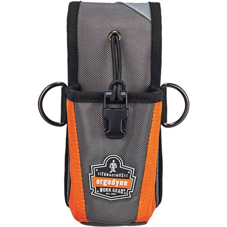 Ergodyne Arsenal 5561 Small Tool and Radio Holster with Belt Loop - 1 Each - 5 lb Load Capacity - Buckle Attachment - 2.5" Width