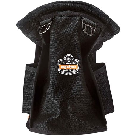 Ergodyne Arsenal 5528 Carrying Case (Pouch) Tools - Black - Water Resistant, Drop Resistant - Canvas Body - D-ring - 12" Height 