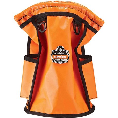 Ergodyne Arsenal 5538 Carrying Case (Pouch) Tools, Cell Phone - Orange - Water Proof - Tarpaulin Body - D-ring - 12" Height x 7.