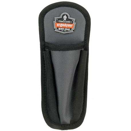 Ergodyne Arsenal 5567 Utility Knife Holder - 2" x 1" x - Polyester, Polyethylene, Stainless Steel - 1 Each - Gray