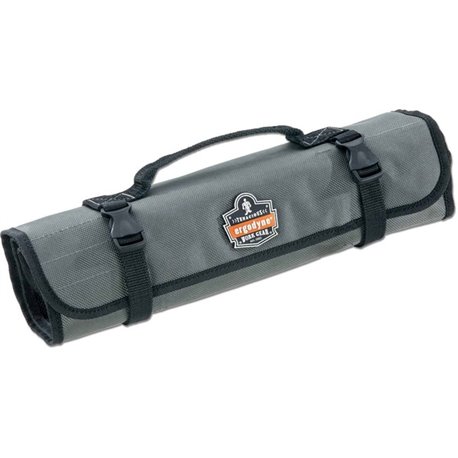 Ergodyne Arsenal 5870 Carrying Case Rugged (Pouch) Tools - Gray - Spill Resistant - 1680D Ballistic Polyester Body - Handle - 14