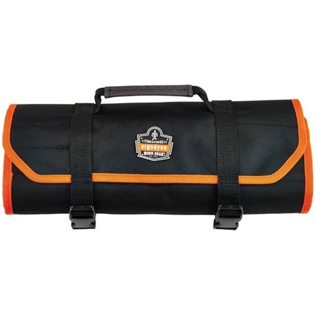 Ergodyne Arsenal 5871 Carrying Case (Roll Up) Tools - Black - Water Resistant - Elastic, 1680D Ballistic Polyester Body - Handle