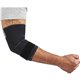 Ergodyne ProFlex 655 Elbow Sleeve with Strap - Black - Neoprene, Spandex - 1 Each