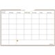 At-A-Glance Elevation Eco Academic Desk Pad - Academic - Monthly - 12 Month - July 2023 - July 2024 - 1 Month Single Page Layout
