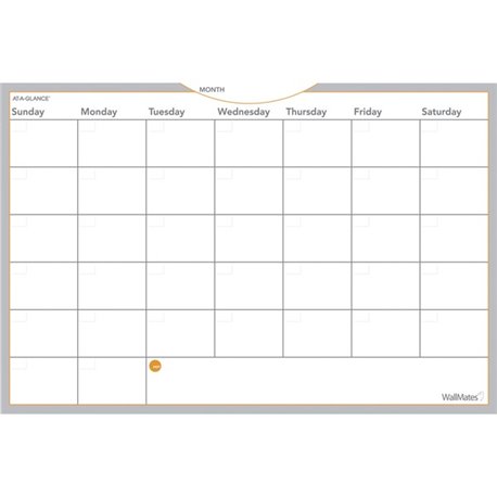 At-A-Glance Elevation Eco Academic Desk Pad - Academic - Monthly - 12 Month - July 2023 - July 2024 - 1 Month Single Page Layout