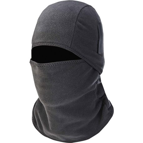 Ergodyne N-Ferno 6826 Balaclava Face Mask - 2-Piece, Fleece - Neoprene, Fleece - Black