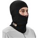 Ergodyne N-Ferno 6828 FR Balaclava Face Mask - Modacrylic Blend, FR Fleece - Fleece - Black