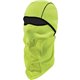 Ergodyne N-Ferno 6823 Balaclava Face Mask - Wind-Proof, Hinged Design - Fabric, Fleece - Lime