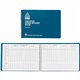 Dome Simplified Home Budget Book - 64 Sheet(s) - Wire Bound - 10.50" x 7.50" Sheet Size - White - White Sheet(s) - Blue Cover - 