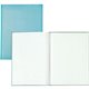 Ashley Hardcover Blank Book - 28 Pages - Letter - 8 1/2" x 11" - Blue Cover - Hard Cover, Durable - 1 Each