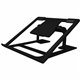 DAC Portable Laptop Stand With 6 Height Levels - Notebook, Tablet Support - Aluminum Alloy - Black