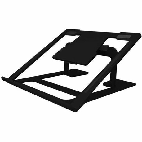 DAC Portable Laptop Stand With 6 Height Levels - Notebook, Tablet Support - Aluminum Alloy - Black