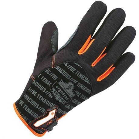 Ergodyne ProFlex 810 Reinforced Utility Gloves - Thermal Protection - Small Size - Black - Reinforced, Durable, Reinforced Palm 