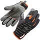 Ergodyne ProFlex 821 Smooth Surface Handling Gloves - Small Size - Black - Flexible, Comfortable, Breathable, Secure Fit, Molded