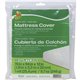 Duck Brand Queen/King Mattress Cover - 94" Length x 76" Width - Plastic - Clear - 1 Each