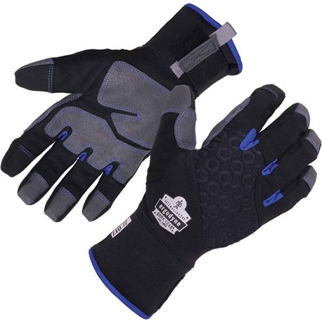 Ergodyne ProFlex 817 Reinforced Thermal Winter Work Gloves - Thermal Protection - Small Size - Black - Touchscreen Capable - Rei