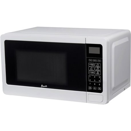 Avanti Countertop Microwave Oven - 0.7 ft� Capacity - Microwave - 9 Power Levels - 9.80" Turntable - Countertop - White