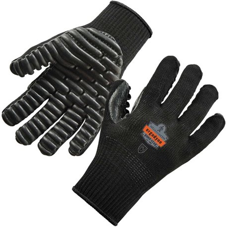 Ergodyne ProFlex 9003 Certified Lightweight Anti-Vibration Gloves - Extra Large Size - Black - Anti-Vibration, Lightweight, Brea