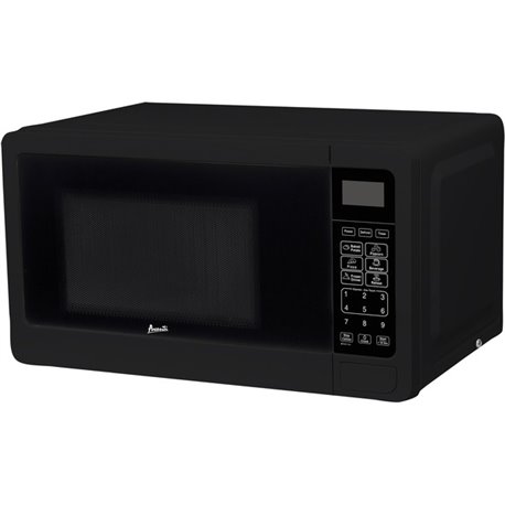 Avanti Countertop Microwave Oven - 0.7 ft� Capacity - Microwave - 9 Power Levels - 3.86" Turntable - Countertop - Black