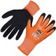 Ergodyne ProFlex 7551 A5 Coated Waterproof Gloves - Thermal Protection - Nitrile, Latex Coating - Small Size - Orange - Cut Resi