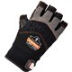 Ergodyne ProFlex 900 Half-Finger Impact Gloves - Small Size - Half Finger - Black - Shock Resistant, Impact Resistant, Breathabl