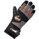 Ergodyne ProFlex 9012 Certified Anti-Vibration Gloves + Wrist Support - Small Size - Black - Anti-Vibration, Padded Palm, Vibrat