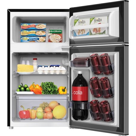 Avanti RA31B3S 3.1 Cubic Foot 2-door Counter-high Refrigerator - 3.10 ft� - Auto-defrost - Top Mount - Auto-defrost - Reversible