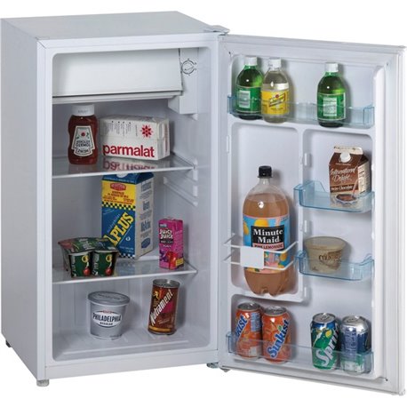 Avanti Counter-high Refrigerator - 3.30 ft� - Manual Defrost - Undercounter - Manual Defrost - Reversible - 3.30 ft� Net Refrige