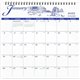 At-A-Glance Illustrator's EditionWall Calendar - Medium Size - Julian Dates - Monthly - 12 Month - January 2025 - December 2025 