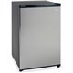 Avanti RM4436SS 4.4 Cubic Foot Refrigerator - 4.40 ft� - Manual Defrost - Undercounter - Manual Defrost - Reversible - 3.80 ft� 