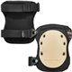 Ergodyne ProFlex 325 Cap Non-Marring Rubber Cap Knee Pads - Buckle - Tan, Black, Beige - 840D Nylon, Foam, Rubber - 1 Pair