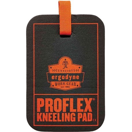 Ergodyne ProFlex 365 Pad Only Mini Kneeling Pad - Black - Nitrile Butadiene Rubber (NBR) Foam - 1 Each