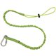 Squids 3101 Stainless Single Carabiner Tool Lanyard - 15lbs - 6 / Carton - 15 lb Load Capacity - Carabiner Attachment - 11.3" He