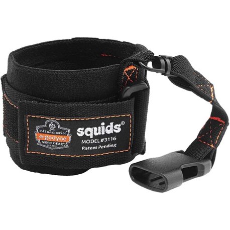 Squids 3116 Pull-On Wrist Lanyard with Buckle - 3lbs - 6 / Carton - 3 lb Load Capacity - Buckle Attachment - 10" Height x 1" Wid