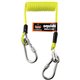 Squids 3130S Coiled Cable Lanyard - 2lbs - 6 / Carton - 2 lb Load Capacity - Standard - Carabiner Attachment - 11" Height x 2" W