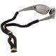 Skullerz 3200 Cotton Eyewear Lanyard - 6 / Carton - Adjustable - 0.3" Height x 1.5" Width x 14" Length - Black - Cotton