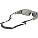 Skullerz 3280 Elastic Coil Eyewear Lanyard - 6 / Carton - Adjustable - 0.3" Height x 1.5" Width x 12" Length - Black - Elastic, 