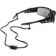 Skullerz 3251 Breakaway Rope Eyewear Lanyard - 6 / Carton - Slip Attachment - 0.3" Height x 1.5" Width x 11" Length - Black - Ny