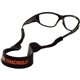 Skullerz 3275 Neoprene Eyewear Lanyard - 6 / Carton - 0.3" Height x 1.5" Width x 10" Length - Black - Neoprene