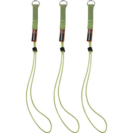 Squids 3703 Elastic Tool Tether Attachment - Loop Tool Tails - 15lbs (3-Pack) - 0.3" Width x 9.5" Height x 18" Length - 18 / Car