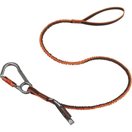 Squids 3108F(x) Tool Lanyard Single Locking Carabiner - 15lbs - 6 / Carton - 15 lb Load Capacity - Standard - Carabiner Attachme