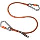 Squids 3118F(x) Tool Lanyard Dual Locking Carabiner - 15lbs - 6 / Carton - Adjustable - 15 lb Load Capacity - Standard - Carabin