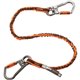 Squids 3119F(x) Double-Locking Dual Carabiner Tool Lanyard with Swivel - 25lbs - 6 / Carton - Adjustable - 25 lb Load Capacity -