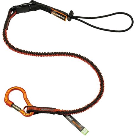 Squids 3102F(x) Detachable Single Carabiner Tool Lanyard - 5lbs - 6 / Carton - 5 lb Load Capacity - Standard - Carabiner Attachm