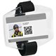 Squids 3386 Arm Band ID/Badge Holder - Support 4" x 2.50" Media - 5.5" x - Elastic, Vinyl - 6 / Carton - Black