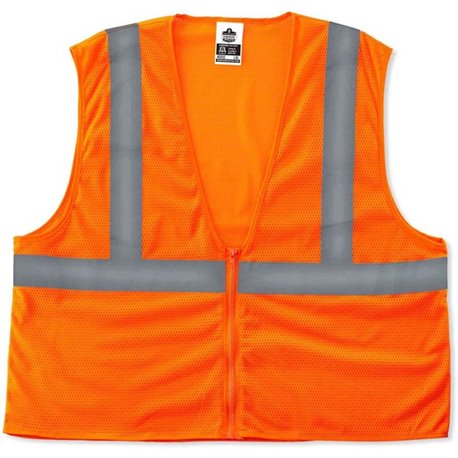 GloWear 8210Z Type R Economy Mesh Vest - Recommended for: Utility, Construction, Baggage Handling, Emergency, Warehouse - 4-Xtra