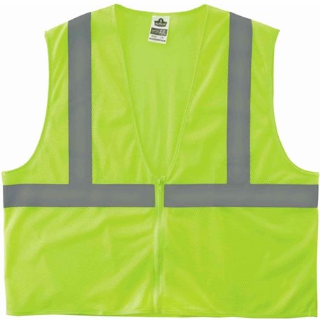 GloWear Type R C2 Super Econo Mesh Vest - Recommended for: Utility, Construction, Baggage Handling, Emergency, Warehouse - Small