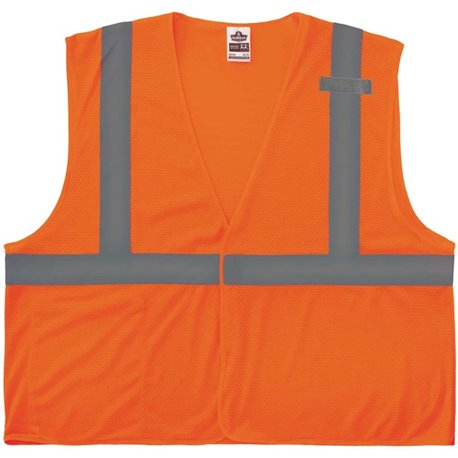 GloWear 8210HL Mesh Hi-Vis Safety Vest - Recommended for: Utility, Construction, Baggage Handling, Emergency, Warehouse - Extra 