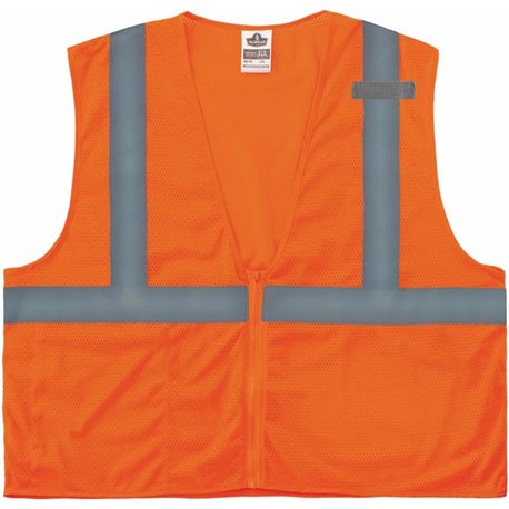 GloWear 8210Z Type R Economy Mesh Vest - Recommended for: Utility, Construction, Baggage Handling, Emergency, Warehouse - Extra 